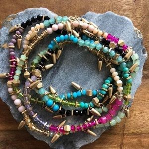 Stella & Dot Rainbow Renegade necklace. New with box.